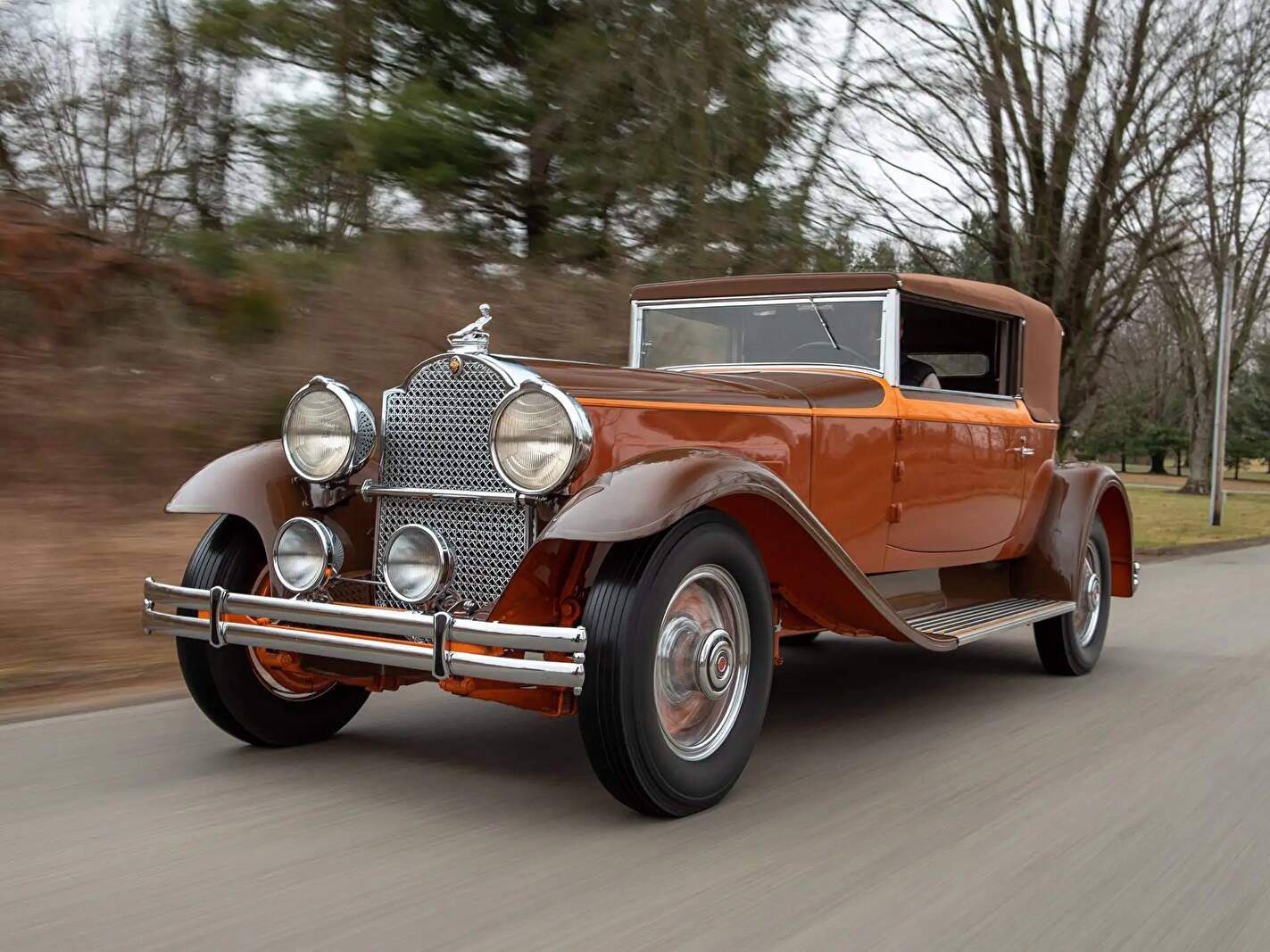 Packard Deluxe Eight Convertible Victoria Maurice Proux (1930),  ajouté par fox58