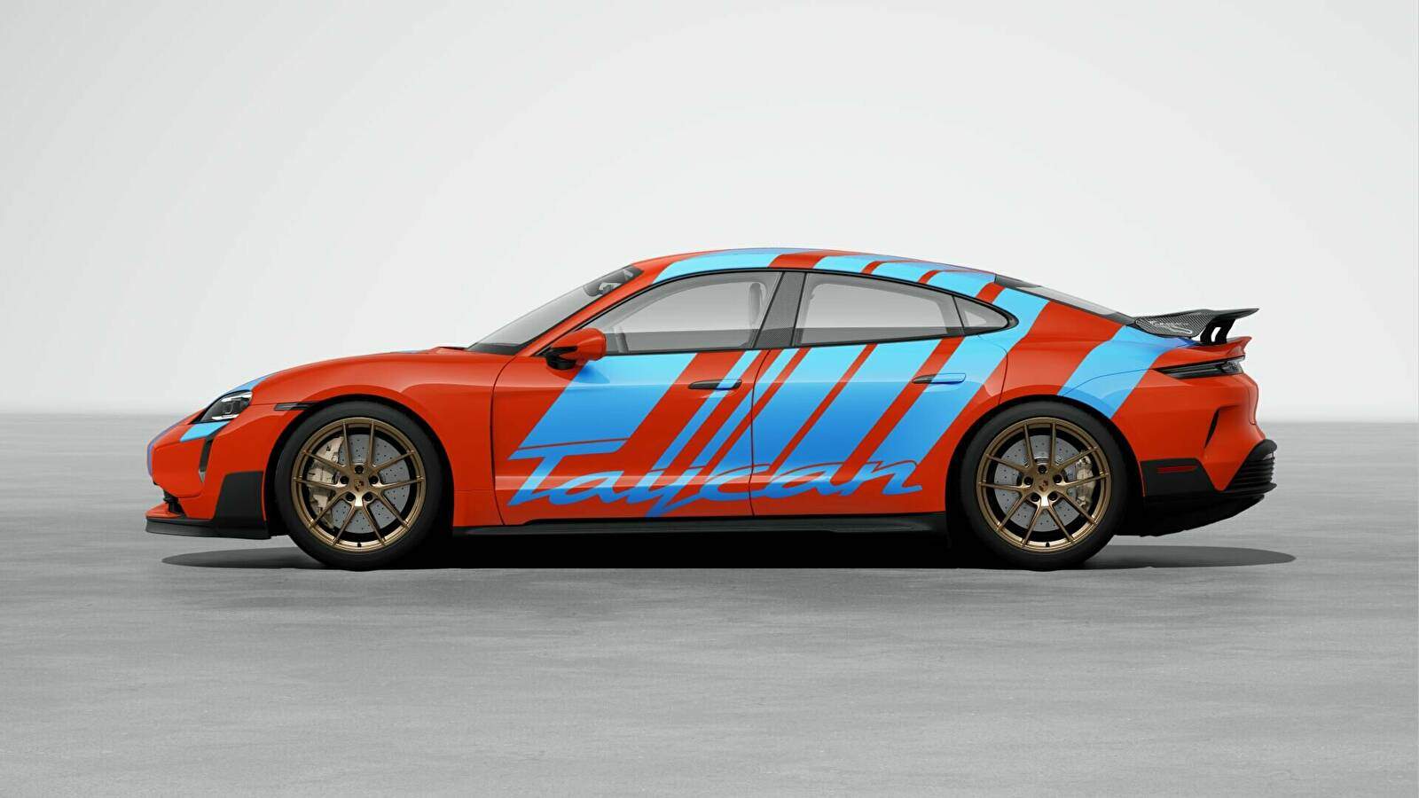 Porsche Taycan Turbo GT « Weissach Package » (2024),  ajouté par BIDULE TRUK