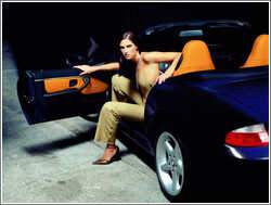 BMW Roadster & girl, ajouté; par MissMP