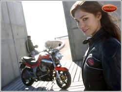 Moto Guzzi & Sexy Girl, ajouté; par MissMP