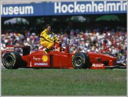 Formule 1 - Fisichella Schumacher, ajouté; par hadlou