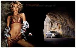 Aston Martin Vantage V8 & Kelly Carlson - Sexy Girl, ajouté; par MissMP